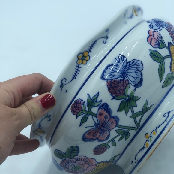 Ceramic Floral Planter - Picture 5 of 7